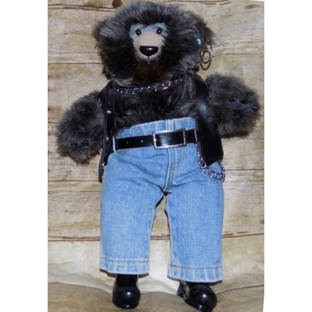 HARLEY DAVIDSON 100 Years Born to Ride 1903 2003 Plush Biker Teddy Bear